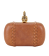 Embellished Skull Clutch, front view